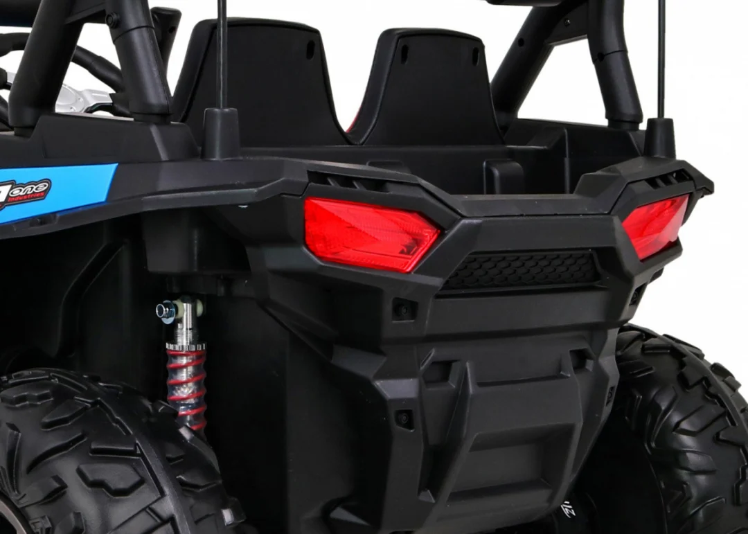 Dječji Buggy Racer plavi + 4x4 pogon + daljinski upravljač + spori start + nosač za prtljagu, plava_12