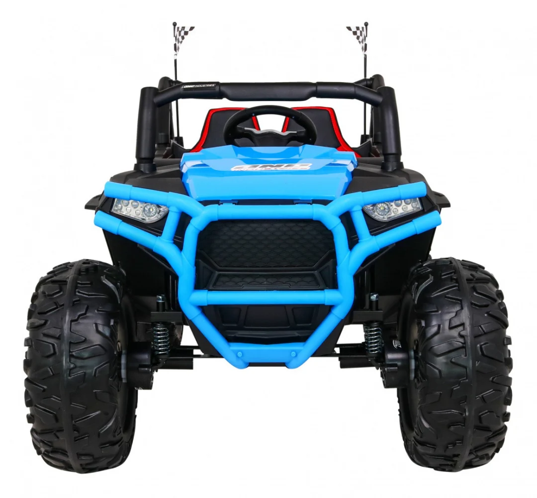 Dječji Buggy Racer plavi + 4x4 pogon + daljinski upravljač + spori start + nosač za prtljagu, plava_3