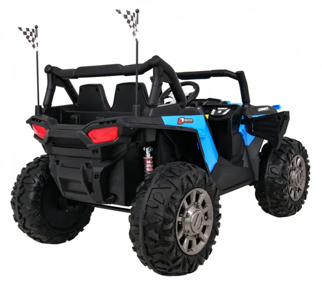 Dječji Buggy Racer plavi + 4x4 pogon + daljinski upravljač + spori start + nosač za prtljagu, plava_9