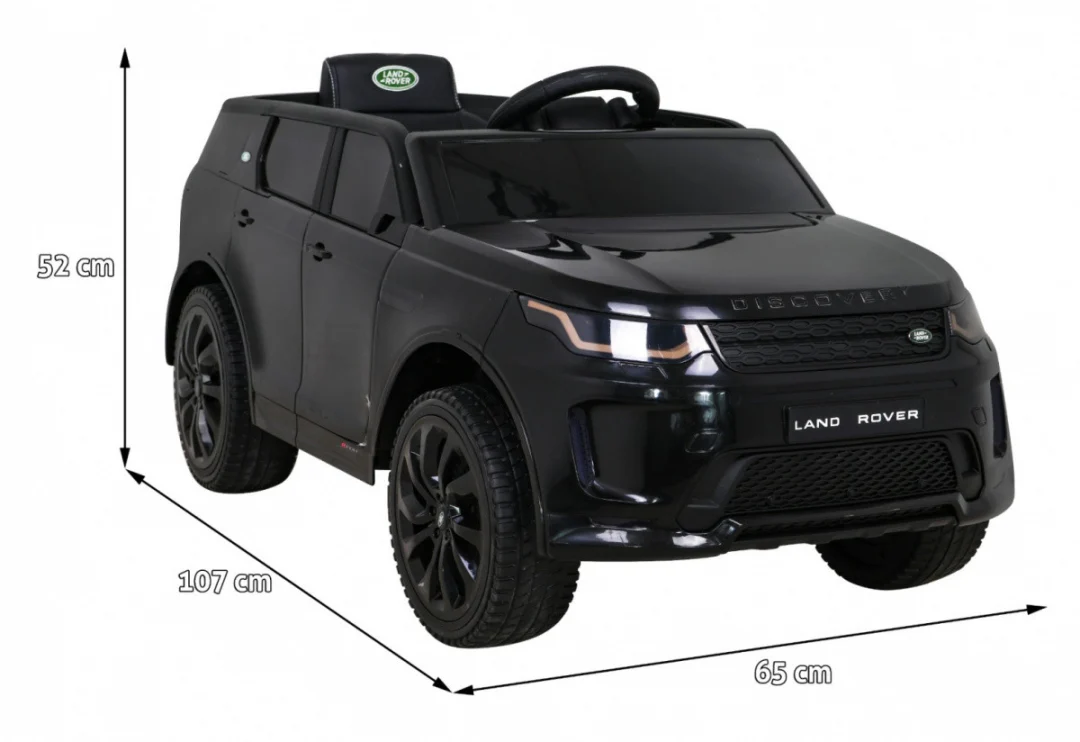 Dječji Land Rover Discovery Sport Crni SUV + Daljinski upravljač, crna_2