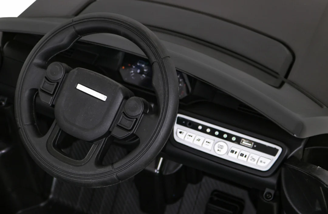 Dječji Land Rover Discovery Sport Crni SUV + Daljinski upravljač, crna_9