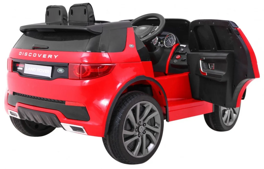 Dječji Land Rover Discovery crveni SUV + daljinski upravljač, crvena_10