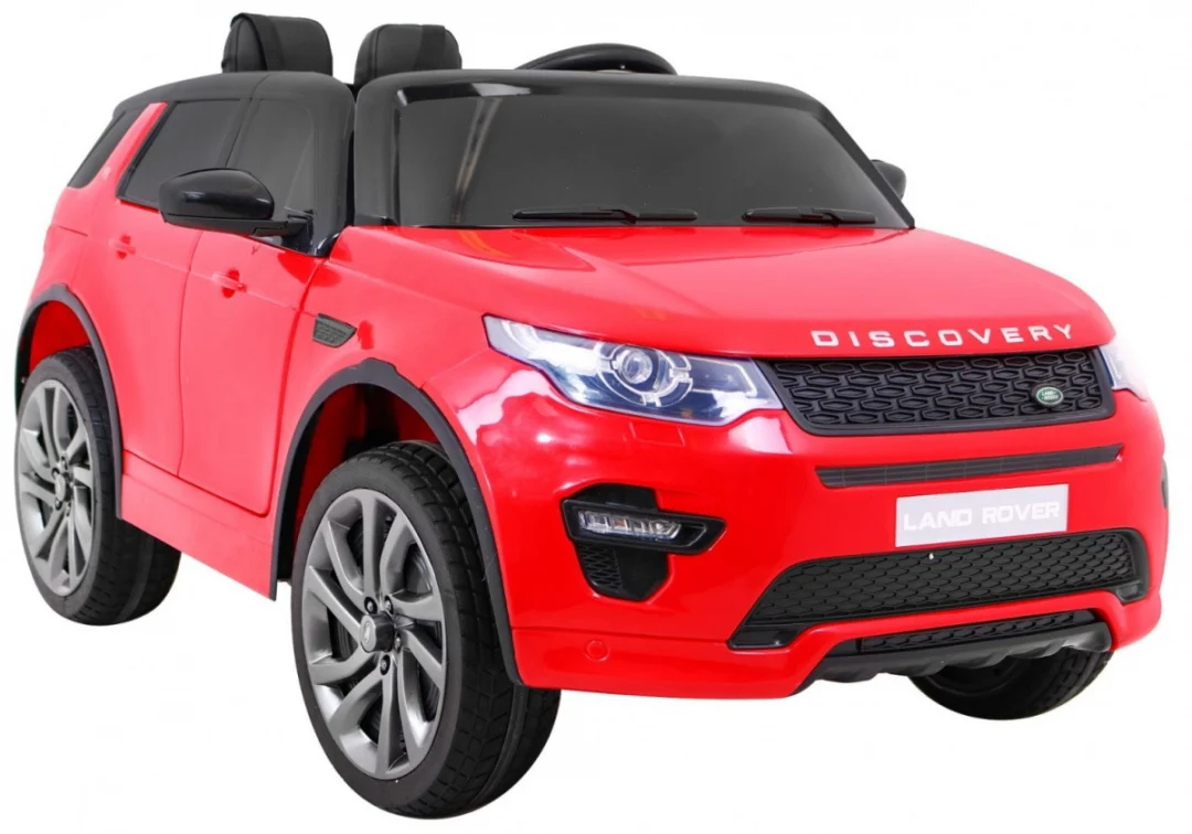 Dječji Land Rover Discovery crveni SUV + daljinski upravljač, crvena_12