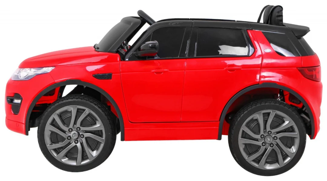 Dječji Land Rover Discovery crveni SUV + daljinski upravljač, crvena_4