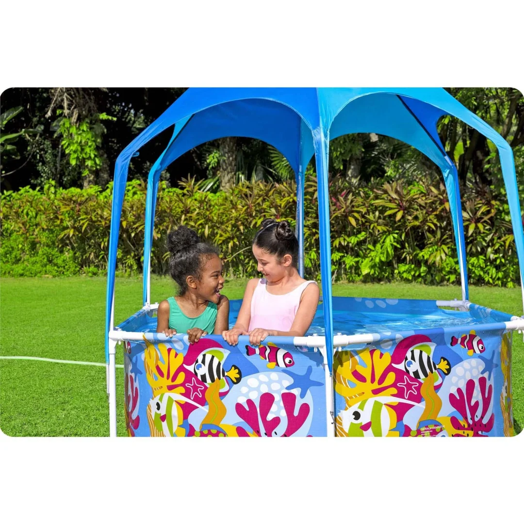 Dječji bazen s okvirom i krovom 183 x 51 cm Bestway 5618T_9