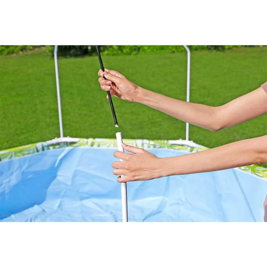 Dječji bazen s okvirom i krovom 244x51 cm Bestway 56432_4