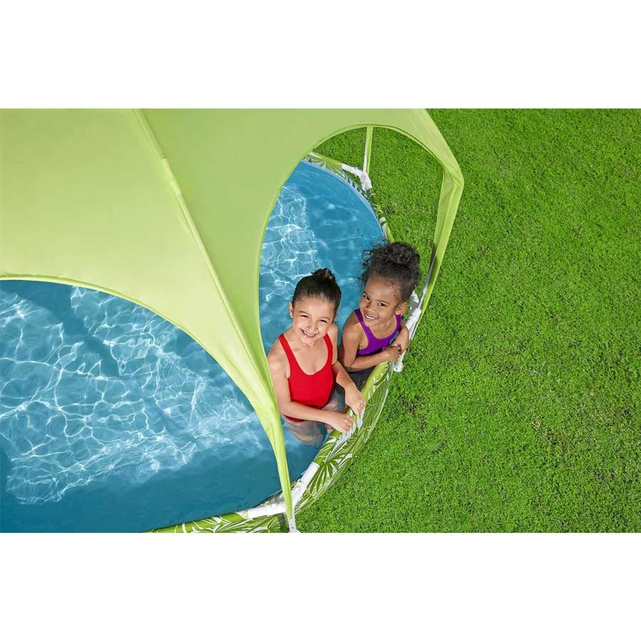 Dječji bazen s okvirom i krovom 244x51 cm Bestway 56432_7