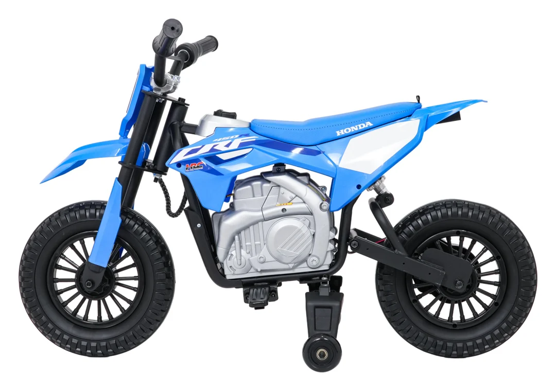 Dječji električni motocikl Honda CFR450R plavi motor na akumulator_10