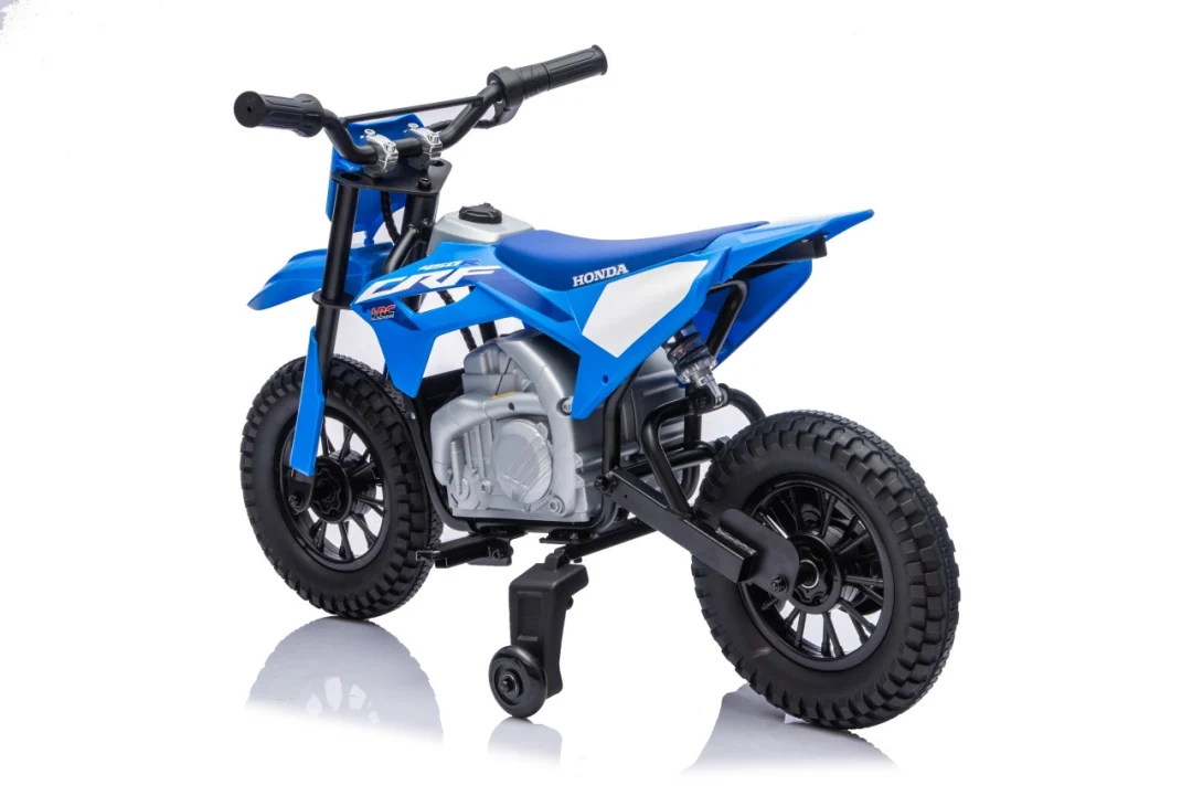 Dječji električni motocikl Honda CFR450R plavi motor na akumulator_11