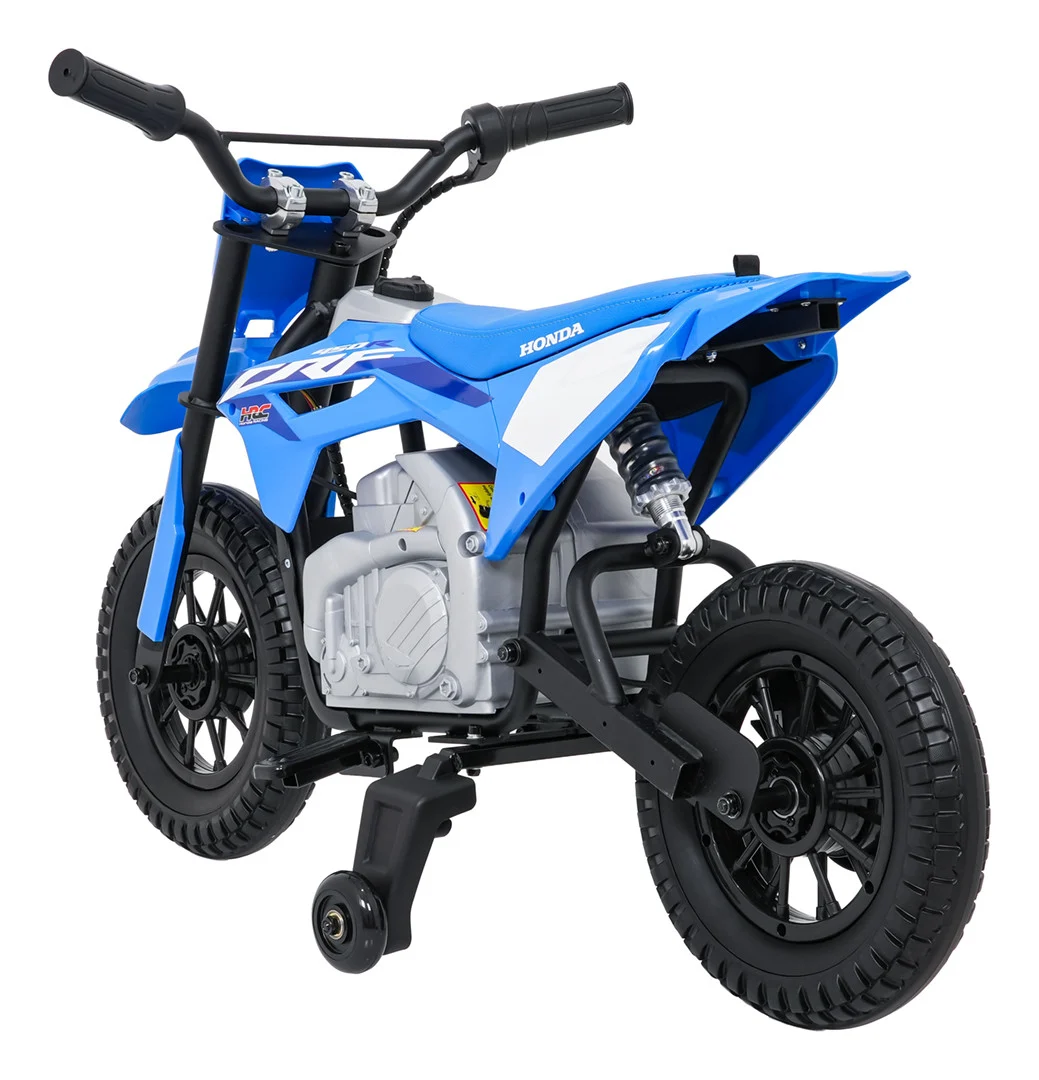 Dječji električni motocikl Honda CFR450R plavi motor na akumulator_12