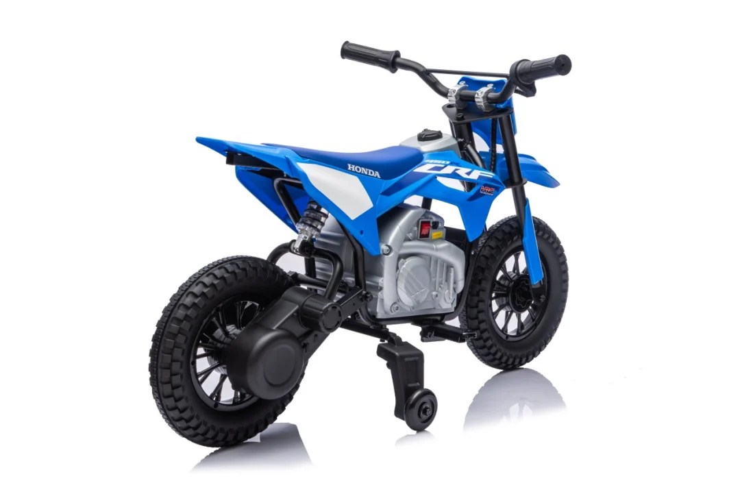 Dječji električni motocikl Honda CFR450R plavi motor na akumulator_15