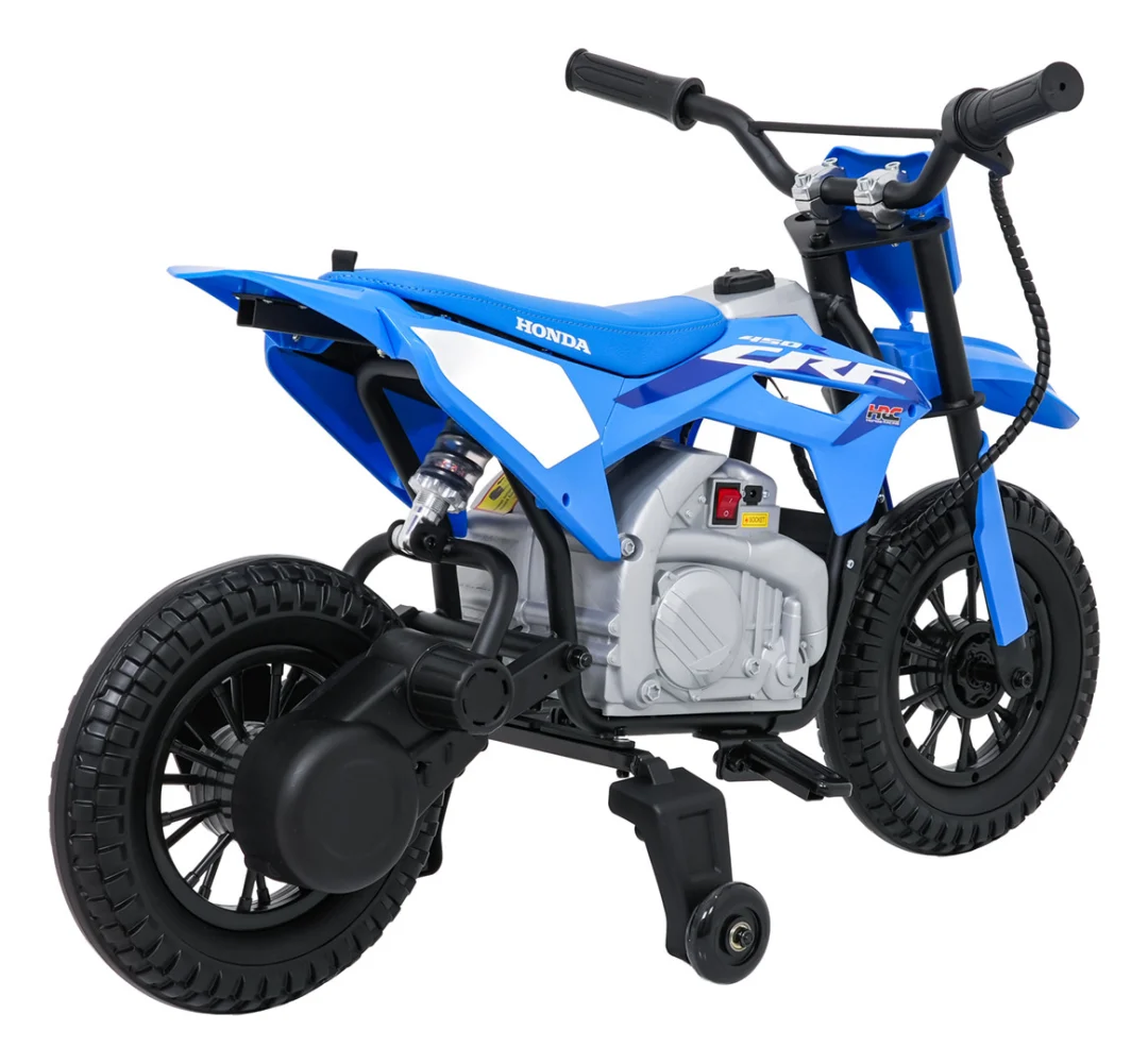Dječji električni motocikl Honda CFR450R plavi motor na akumulator_16