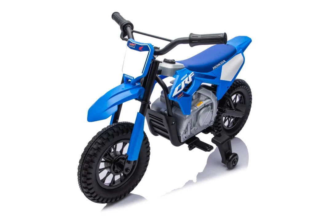 Dječji električni motocikl Honda CFR450R plavi motor na akumulator_25