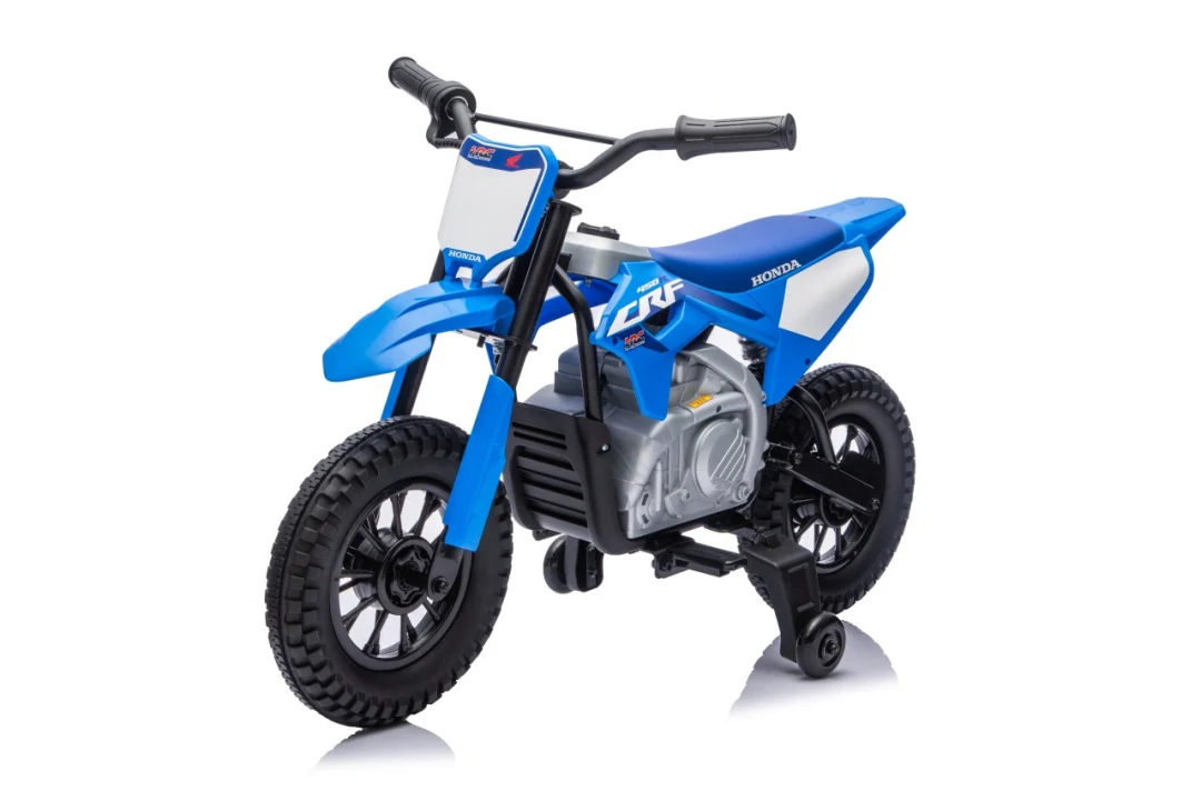 Dječji električni motocikl Honda CFR450R plavi motor na akumulator_3