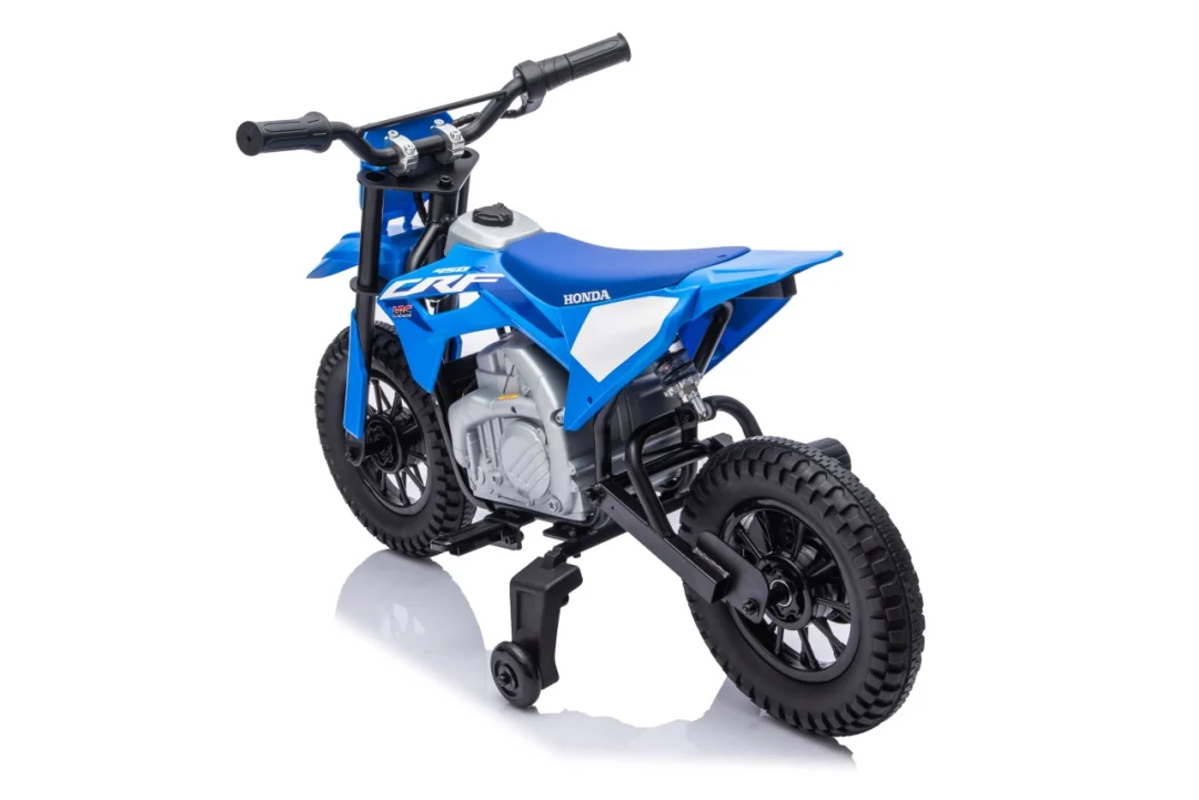 Dječji električni motocikl Honda CFR450R plavi motor na akumulator_39