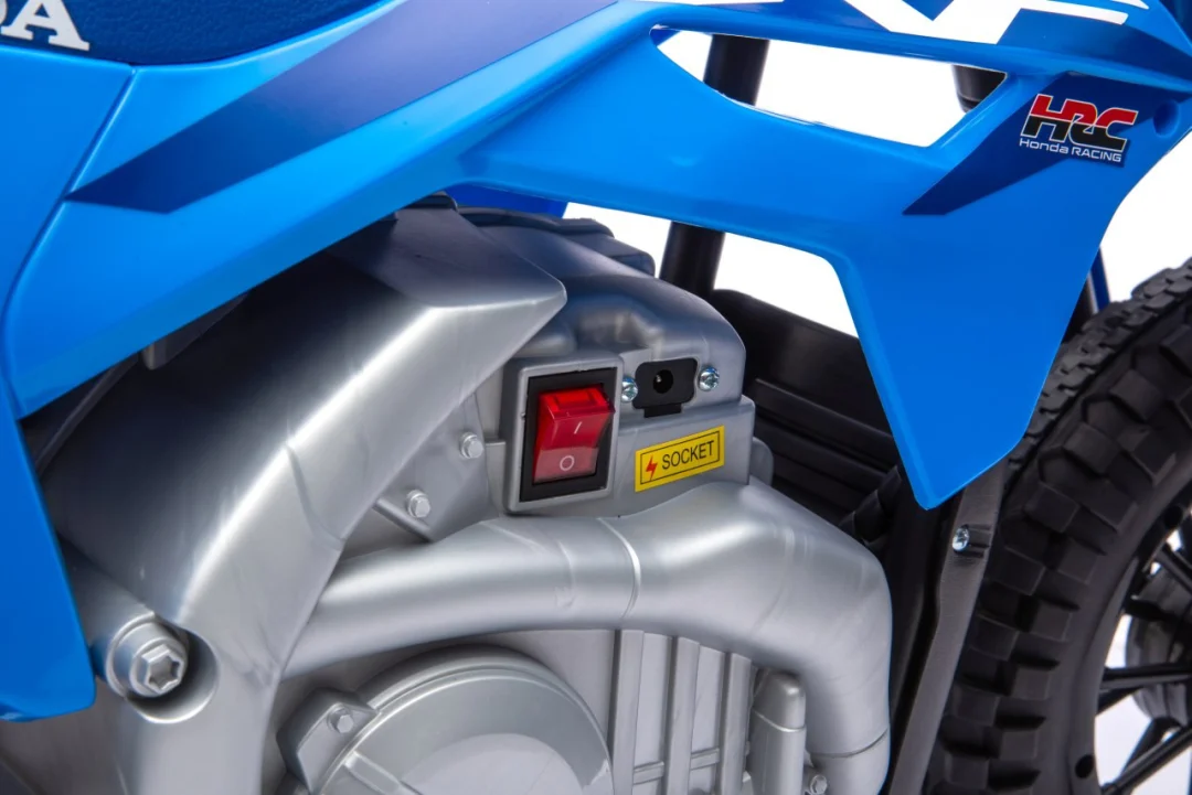 Dječji električni motocikl Honda CFR450R plavi motor na akumulator_47