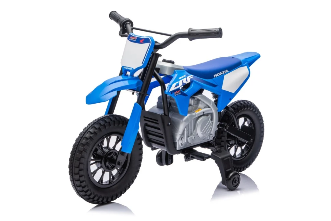 Dječji električni motocikl Honda CFR450R plavi motor na akumulator_5