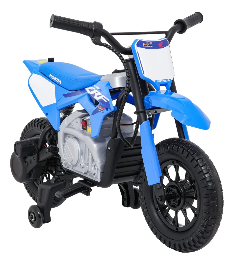 Dječji električni motocikl Honda CFR450R plavi motor na akumulator_8