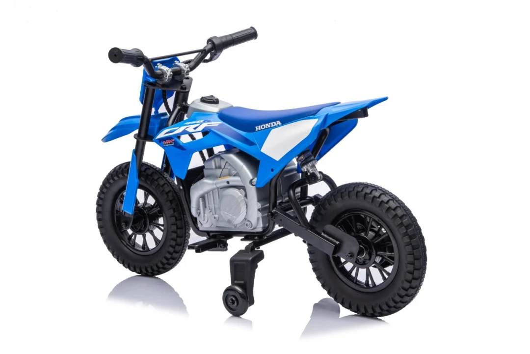 Dječji električni motocikl Honda CFR450R plavi motor na akumulator_9