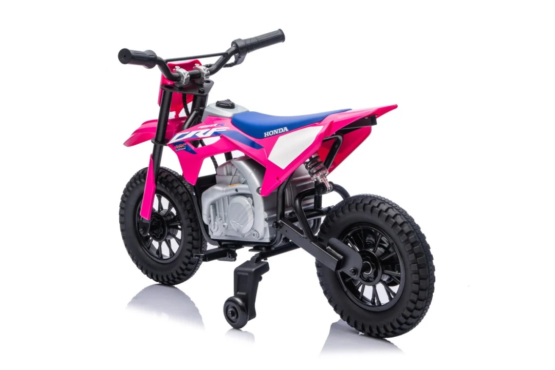 Dječji električni motocikl Honda CFR450R ružičasti motor na akumulator_10
