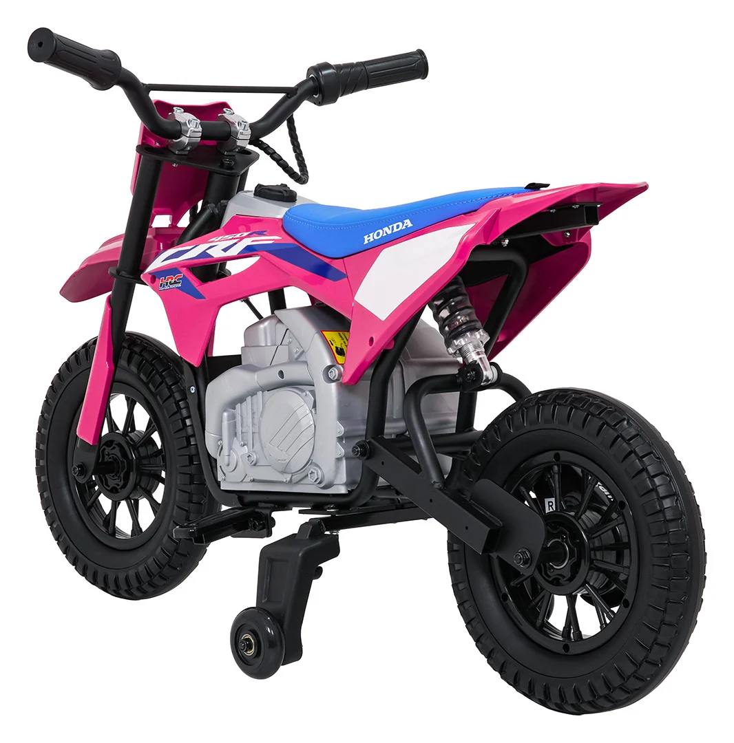 Dječji električni motocikl Honda CFR450R ružičasti motor na akumulator_11