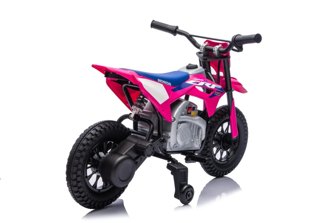 Dječji električni motocikl Honda CFR450R ružičasti motor na akumulator_16