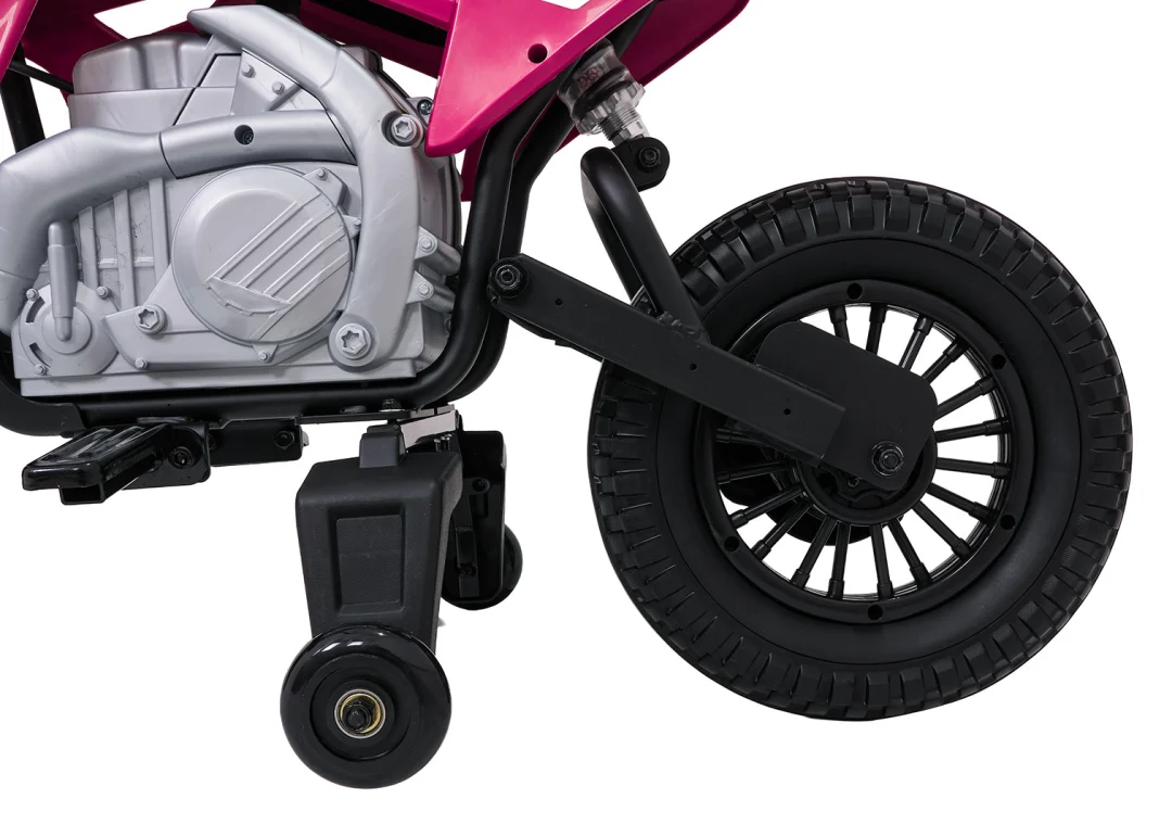 Dječji električni motocikl Honda CFR450R ružičasti motor na akumulator_27