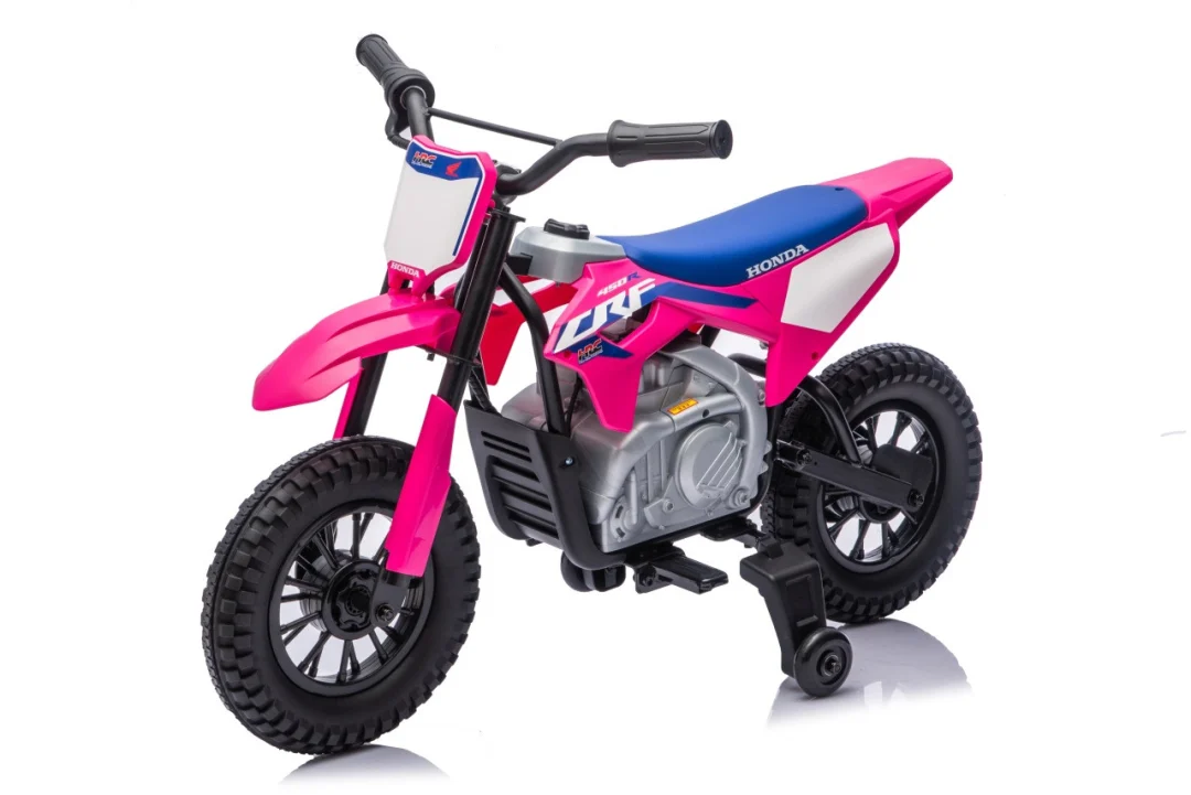 Dječji električni motocikl Honda CFR450R ružičasti motor na akumulator_31
