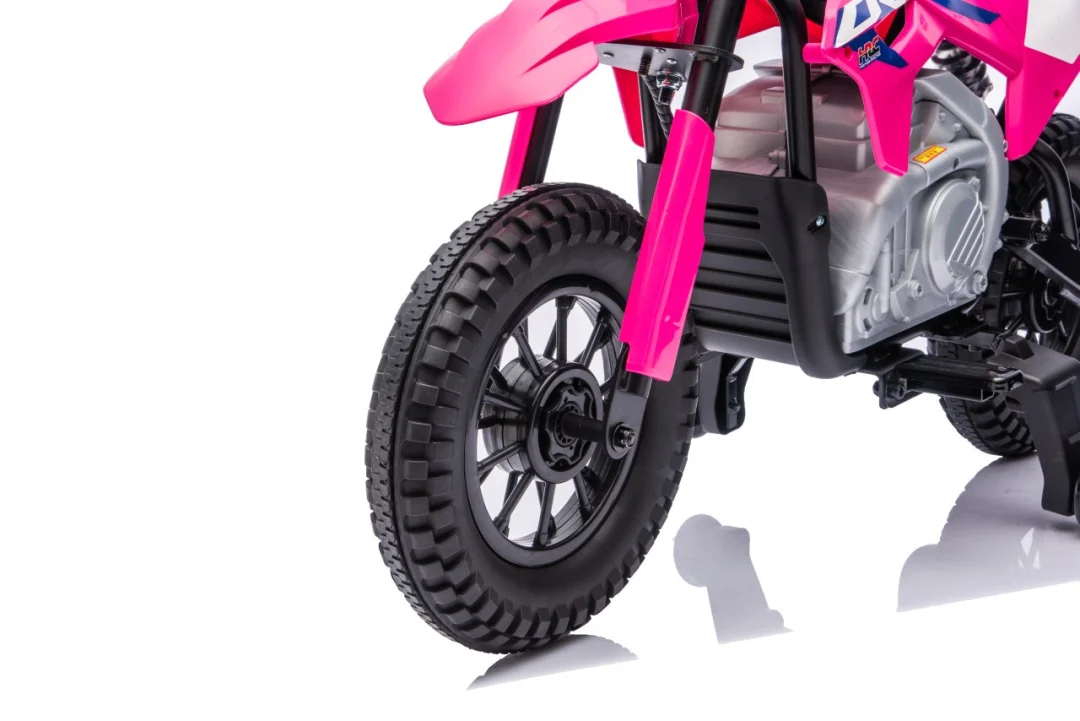Dječji električni motocikl Honda CFR450R ružičasti motor na akumulator_36
