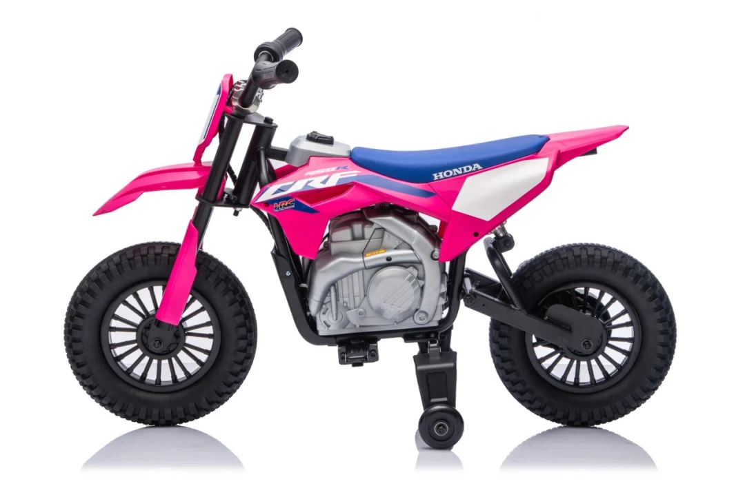 Dječji električni motocikl Honda CFR450R ružičasti motor na akumulator_4