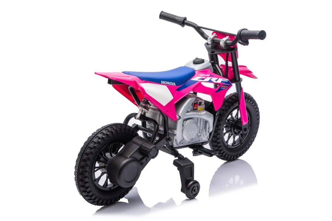 Dječji električni motocikl Honda CFR450R ružičasti motor na akumulator_42