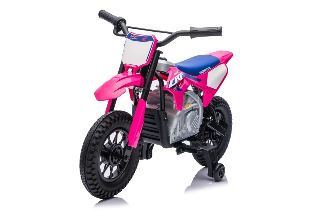 Dječji električni motocikl Honda CFR450R ružičasti motor na akumulator_49