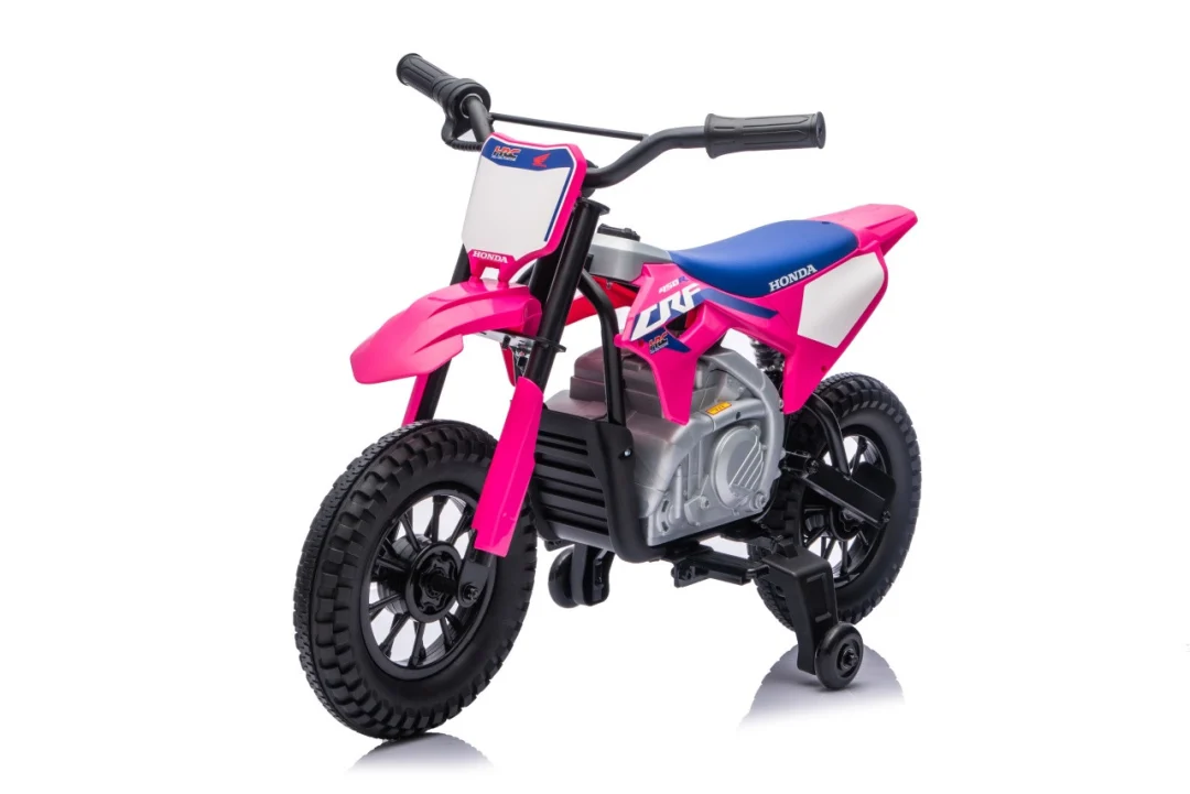Dječji električni motocikl Honda CFR450R ružičasti motor na akumulator_51