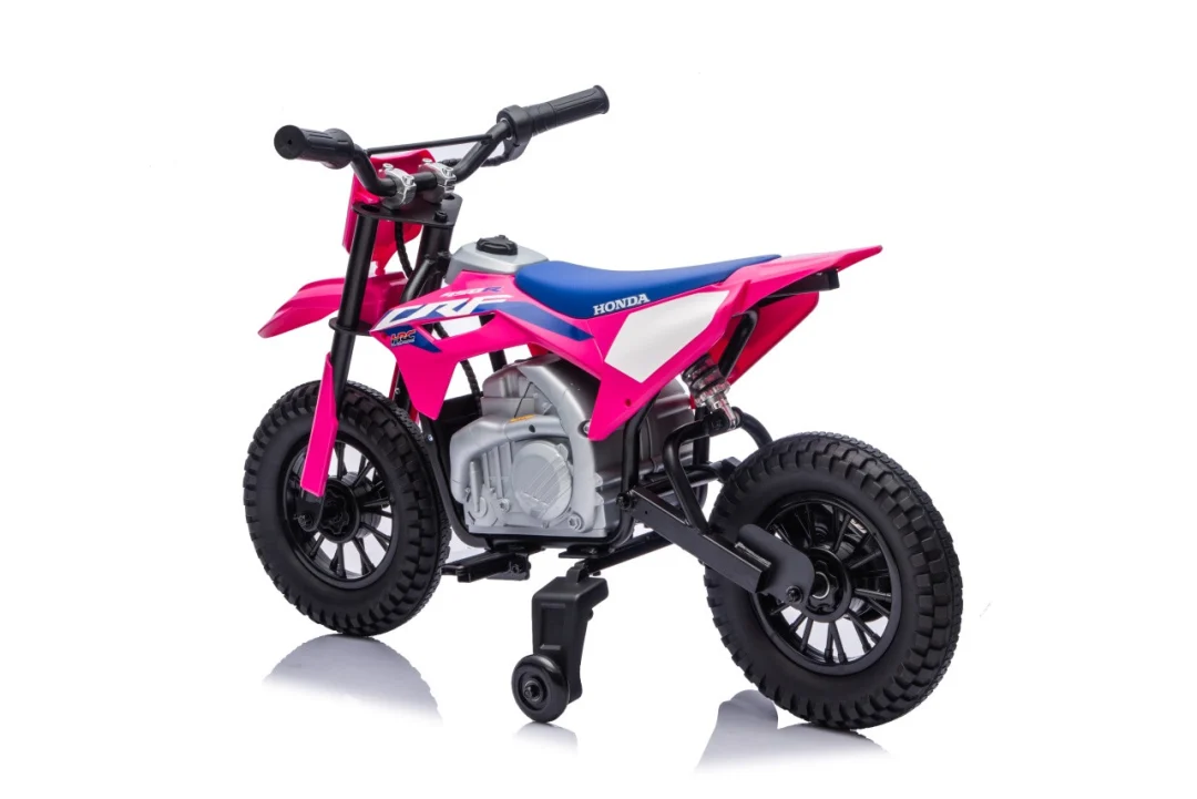 Dječji električni motocikl Honda CFR450R ružičasti motor na akumulator_7