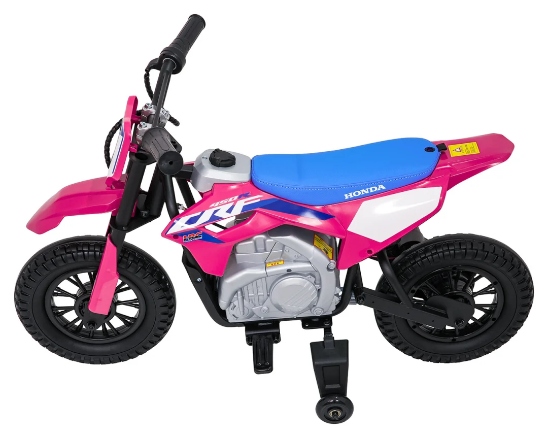 Dječji električni motocikl Honda CFR450R ružičasti motor na akumulator_9