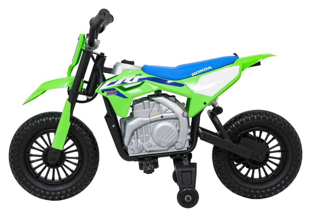 Dječji električni motocikl Honda CFR450R zeleni motor na akumulator_10
