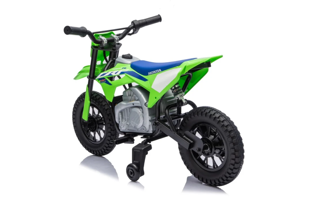 Dječji električni motocikl Honda CFR450R zeleni motor na akumulator_13
