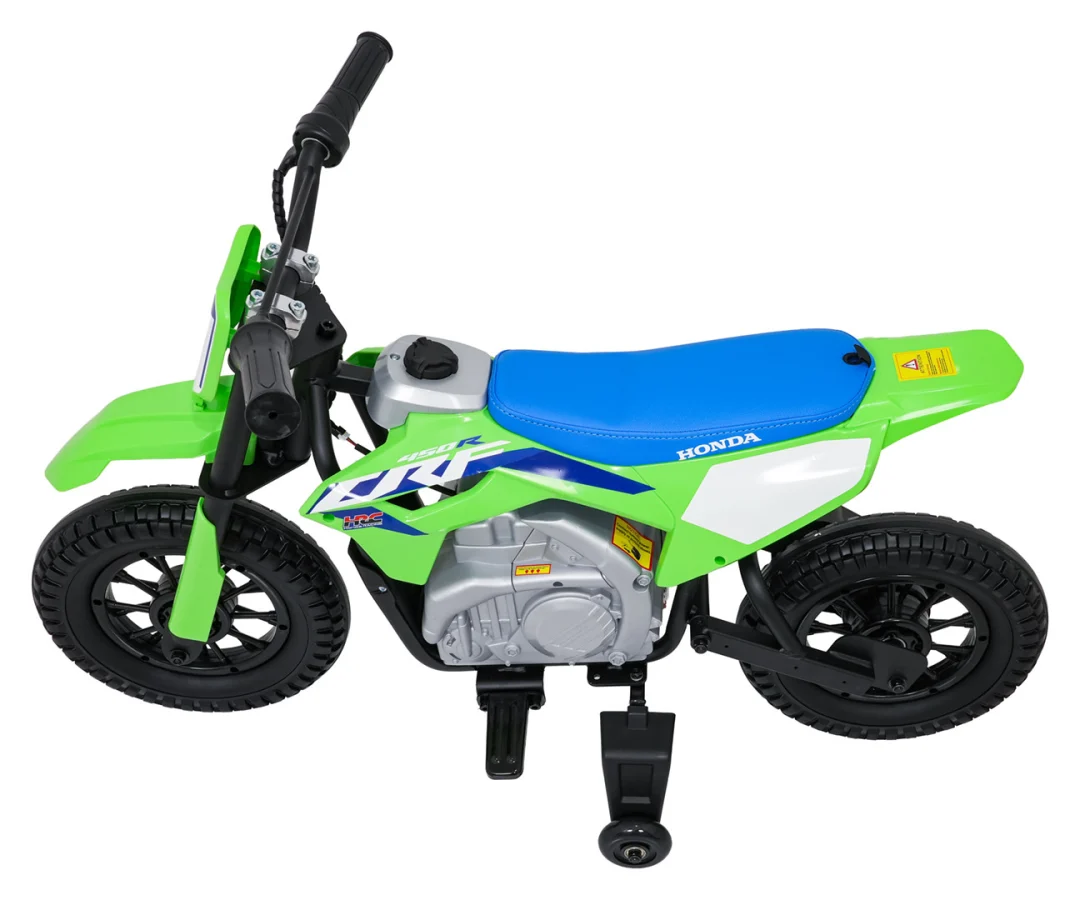 Dječji električni motocikl Honda CFR450R zeleni motor na akumulator_18