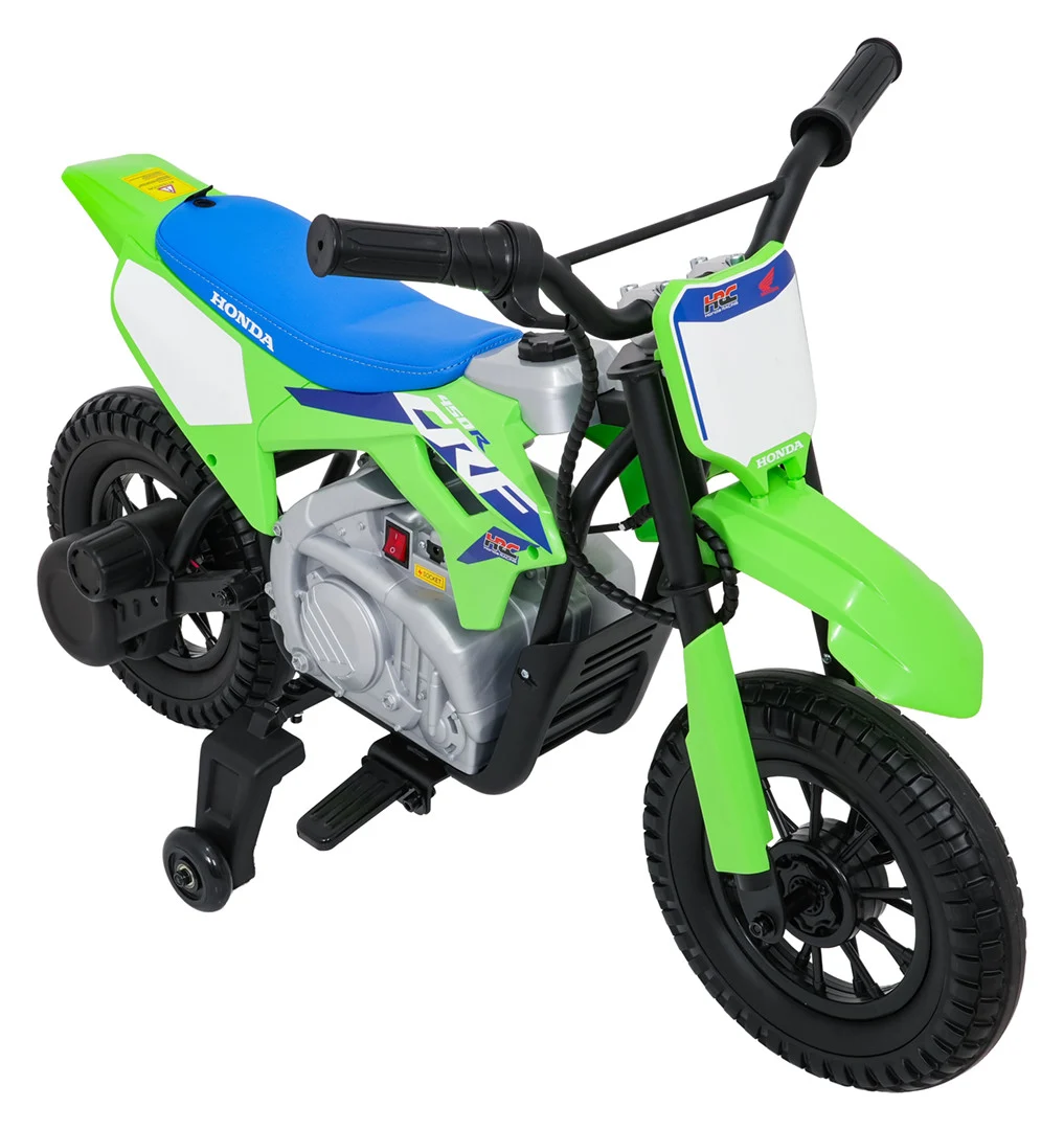 Dječji električni motocikl Honda CFR450R zeleni motor na akumulator_24