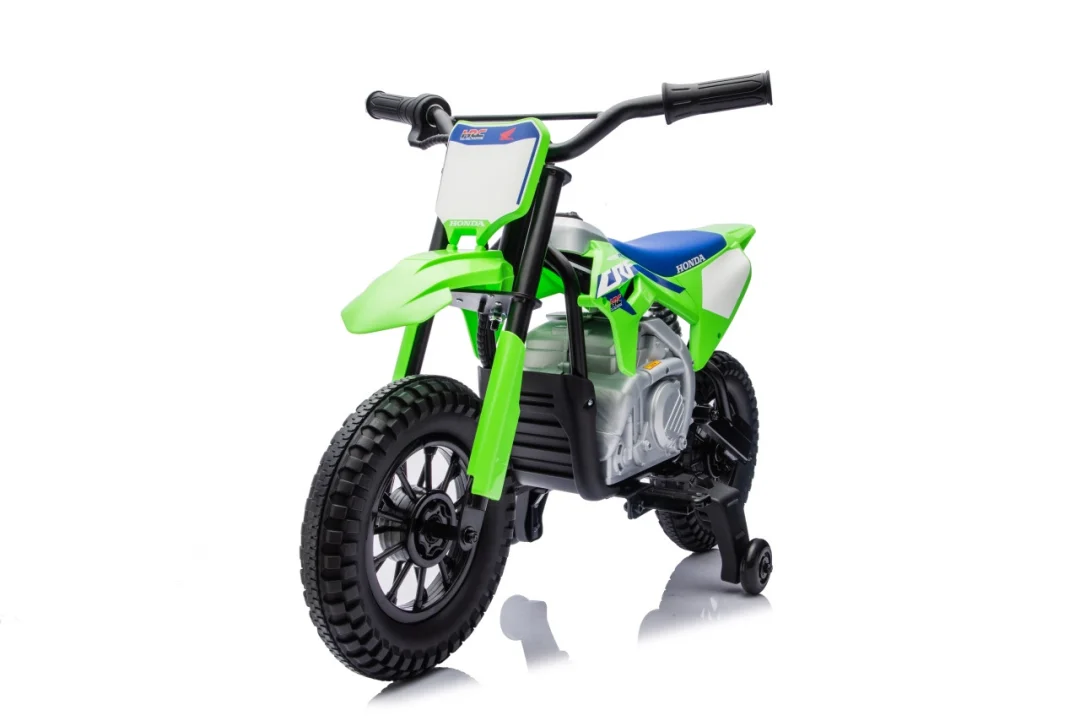 Dječji električni motocikl Honda CFR450R zeleni motor na akumulator_31