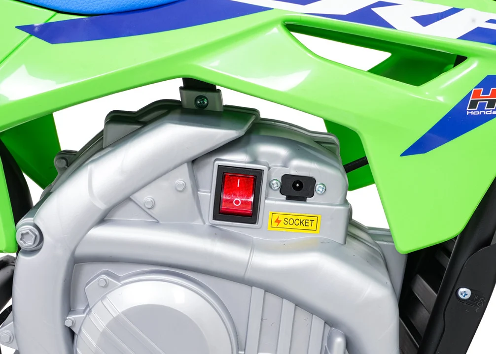 Dječji električni motocikl Honda CFR450R zeleni motor na akumulator_32