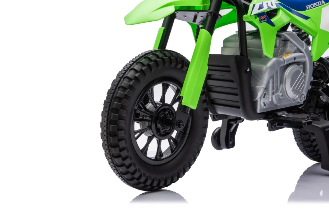 Dječji električni motocikl Honda CFR450R zeleni motor na akumulator_33