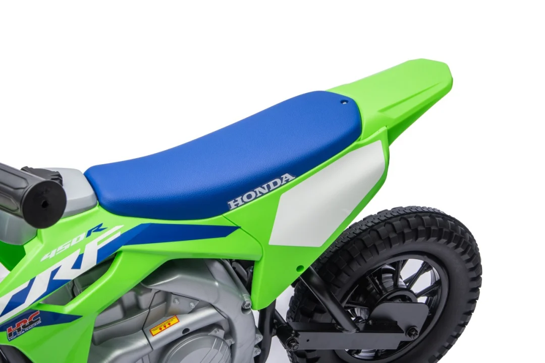 Dječji električni motocikl Honda CFR450R zeleni motor na akumulator_37
