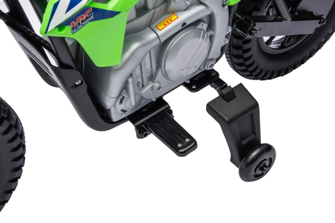 Dječji električni motocikl Honda CFR450R zeleni motor na akumulator_39