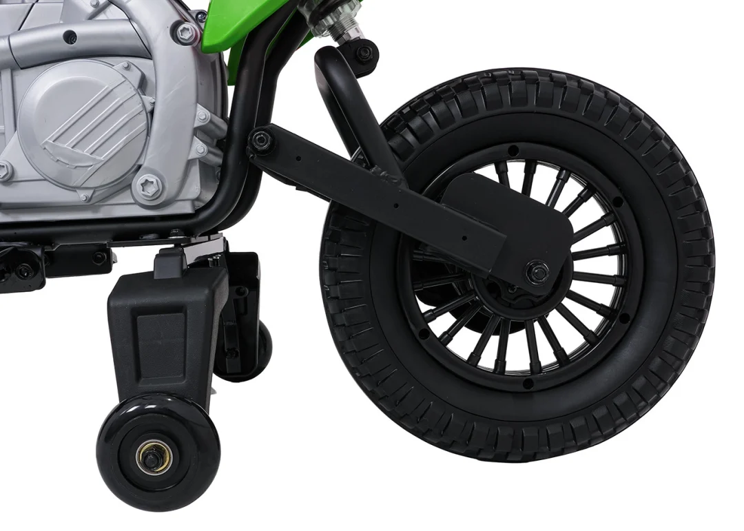 Dječji električni motocikl Honda CFR450R zeleni motor na akumulator_40