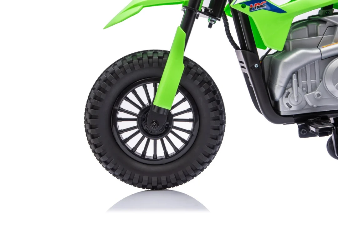 Dječji električni motocikl Honda CFR450R zeleni motor na akumulator_41