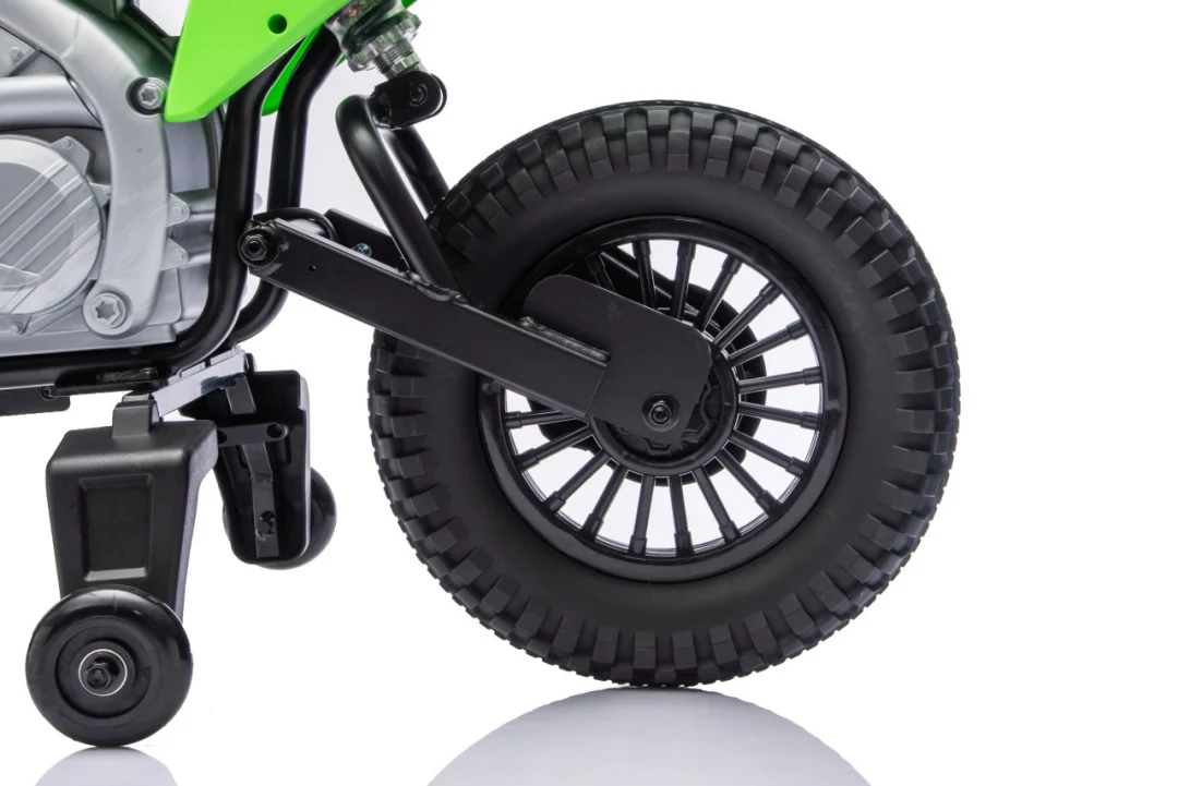 Dječji električni motocikl Honda CFR450R zeleni motor na akumulator_42