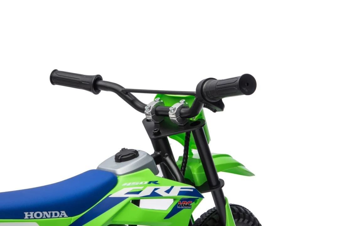 Dječji električni motocikl Honda CFR450R zeleni motor na akumulator_45