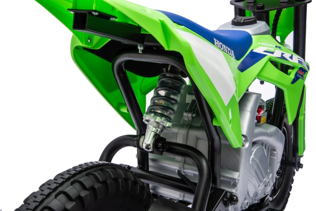 Dječji električni motocikl Honda CFR450R zeleni motor na akumulator_49