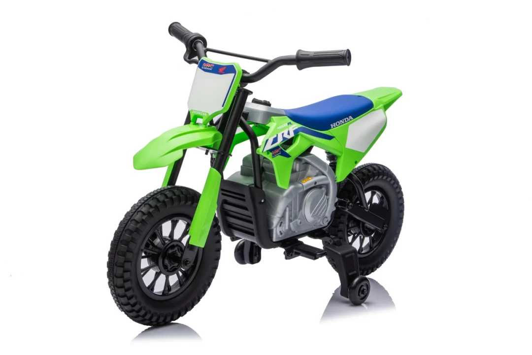 Dječji električni motocikl Honda CFR450R zeleni motor na akumulator_5